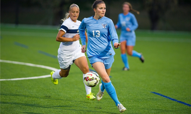 Western Washington defender Delanee Nilles led the Vikings to the Final Four of the NCAA Championships, scoring the team's first goal in their semifinal match.